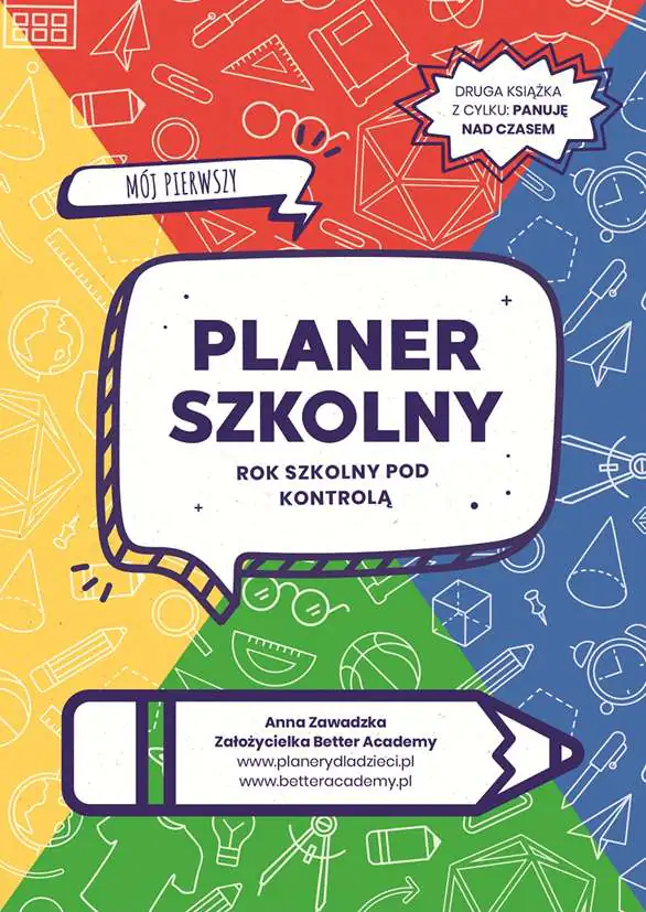 Książka - Mój pierwszy planer szkolny. Rok szkolny pod kontrolą
