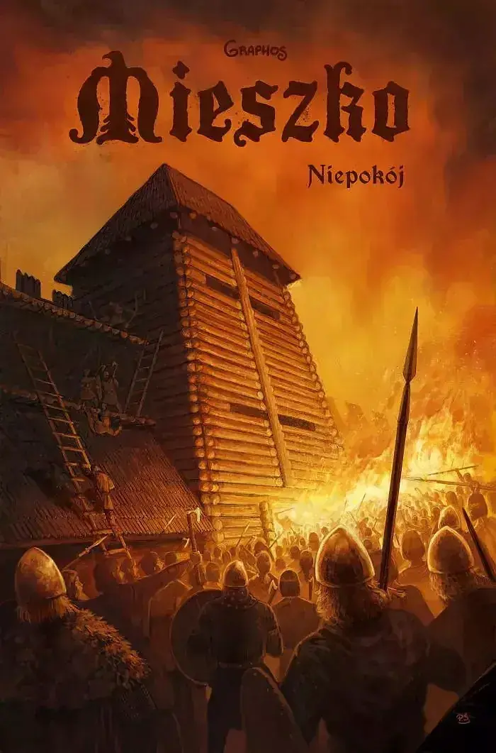 Książka - Niepokój. Mieszko. Tom 6