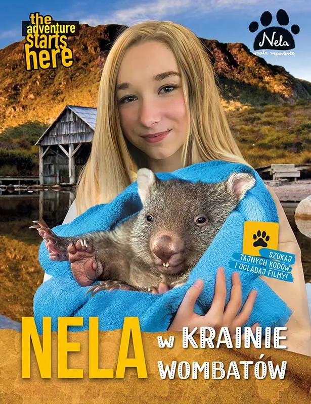 Książka - Nela W Krainie Wombatów