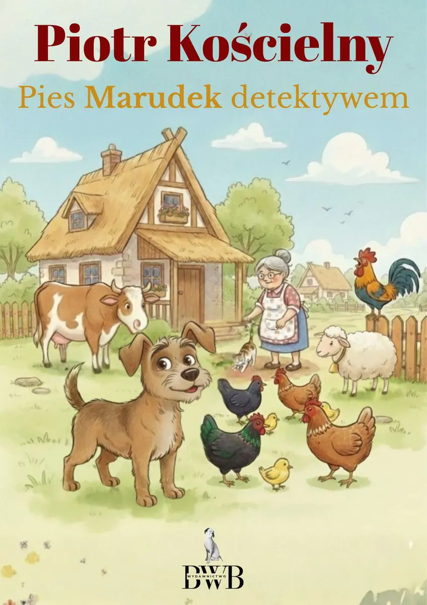 Książka - Pies Marudek detektywem