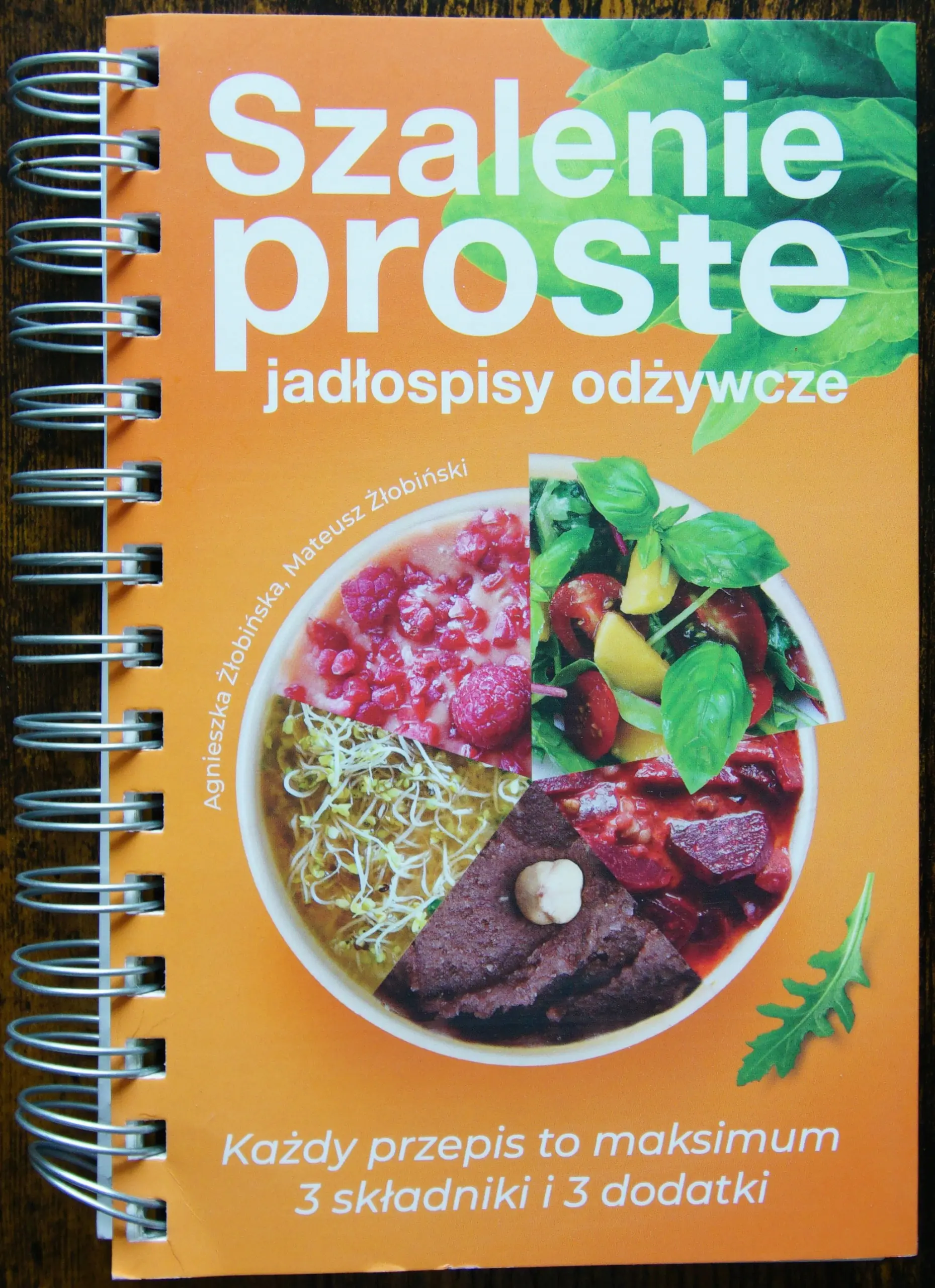 Książka - Szalenie proste jadłospisy odżywcze
