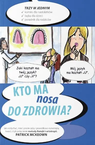 Książka - Kto ma nosa do zdrowia?