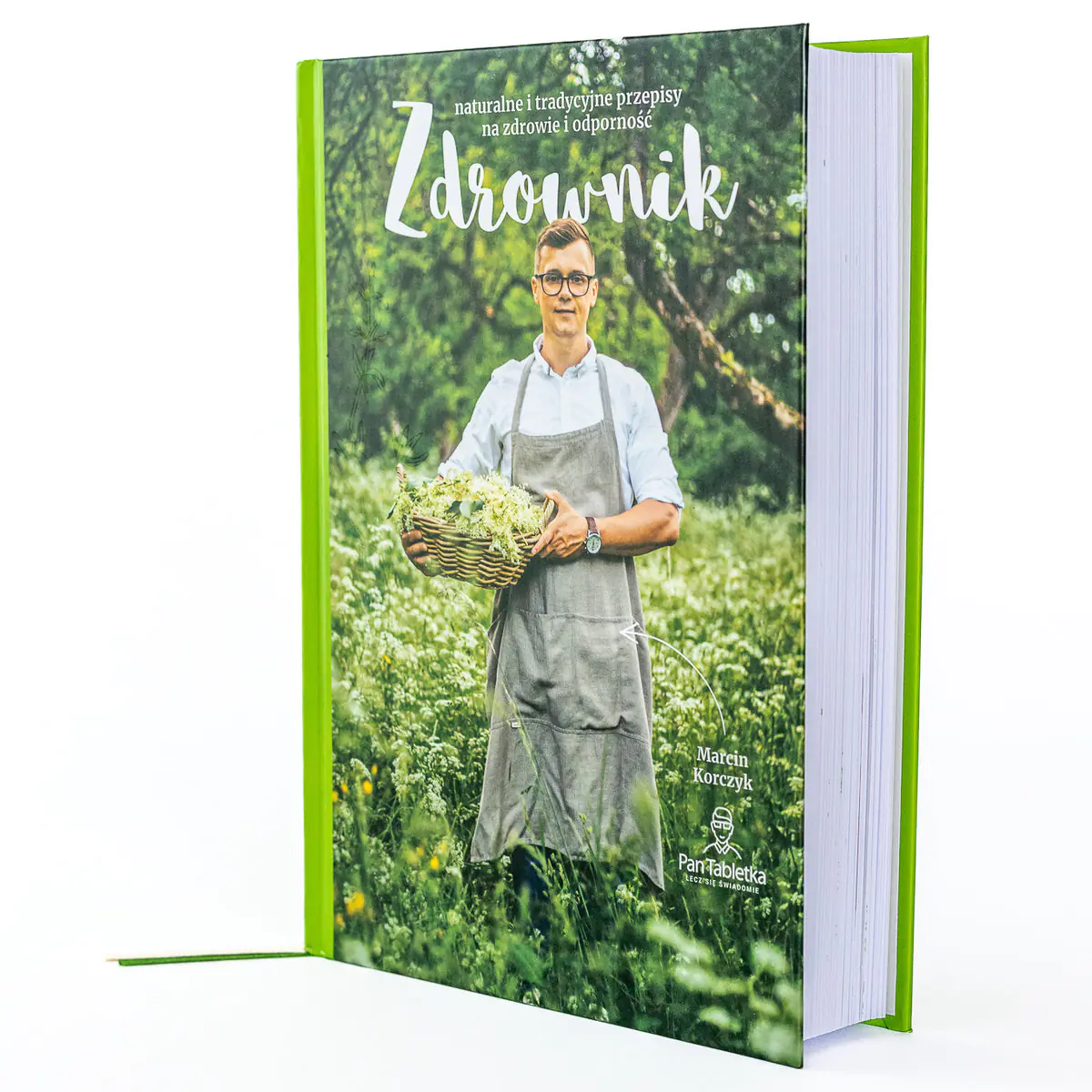 Książka - Zdrownik. Naturalne i tradycyjne receptury na zdrowie i odporność. Pan Tabletka