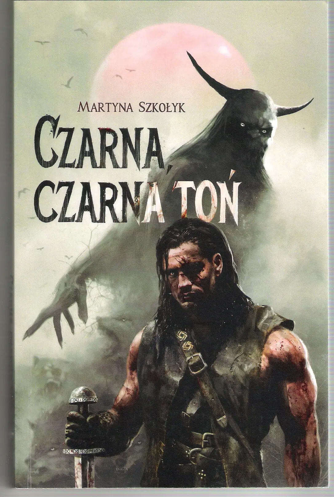 Książka - Czarna, czarna toń