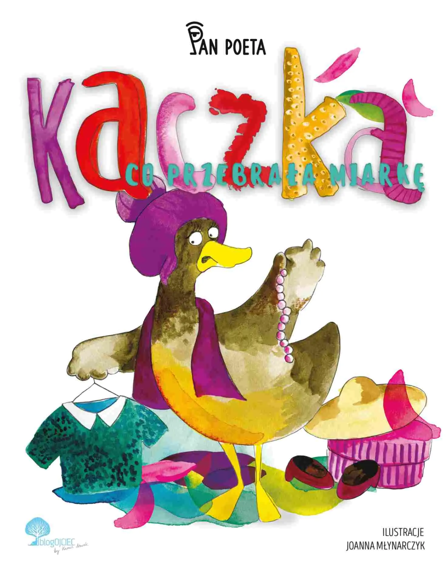 Książka - Kaczka Co Przebrała Miarkę