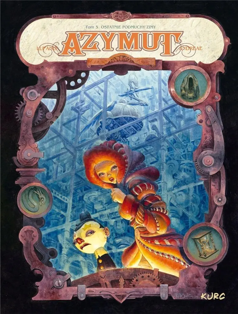 Książka - Ostatnie podmuchy zimy. Azymut. Tom 5