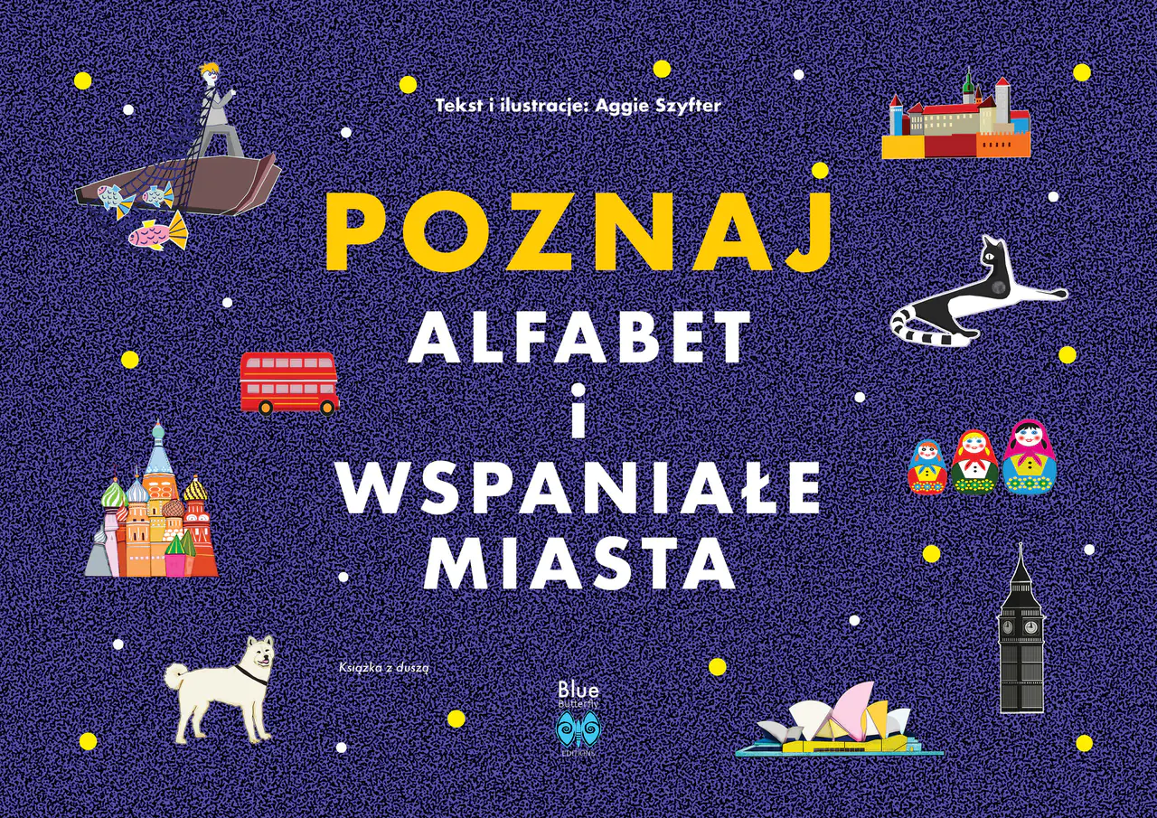 Książka - Poznaj alfabet i wspaniale miasta