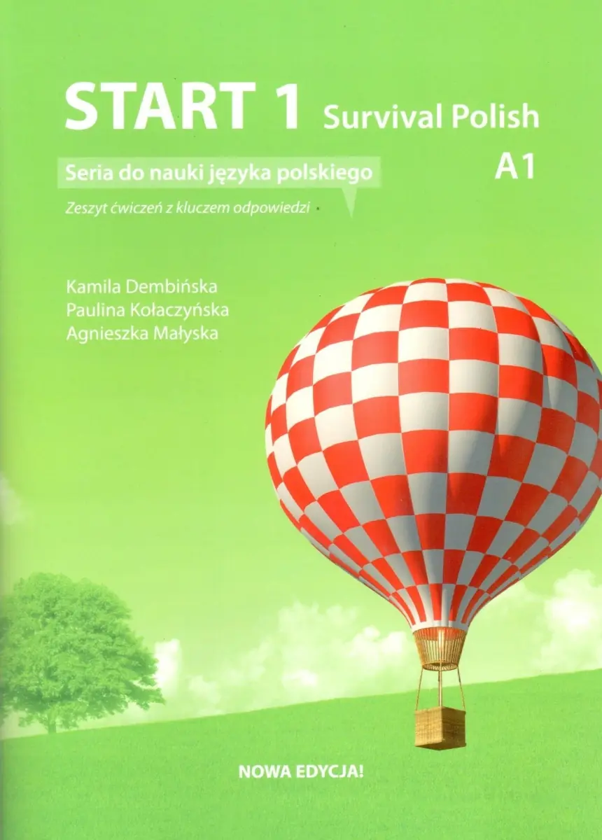 Książka - Start 1. Survival Polish. Ćwiczenia do nauki języka polskiego na poziomie A1 (z kluczem)