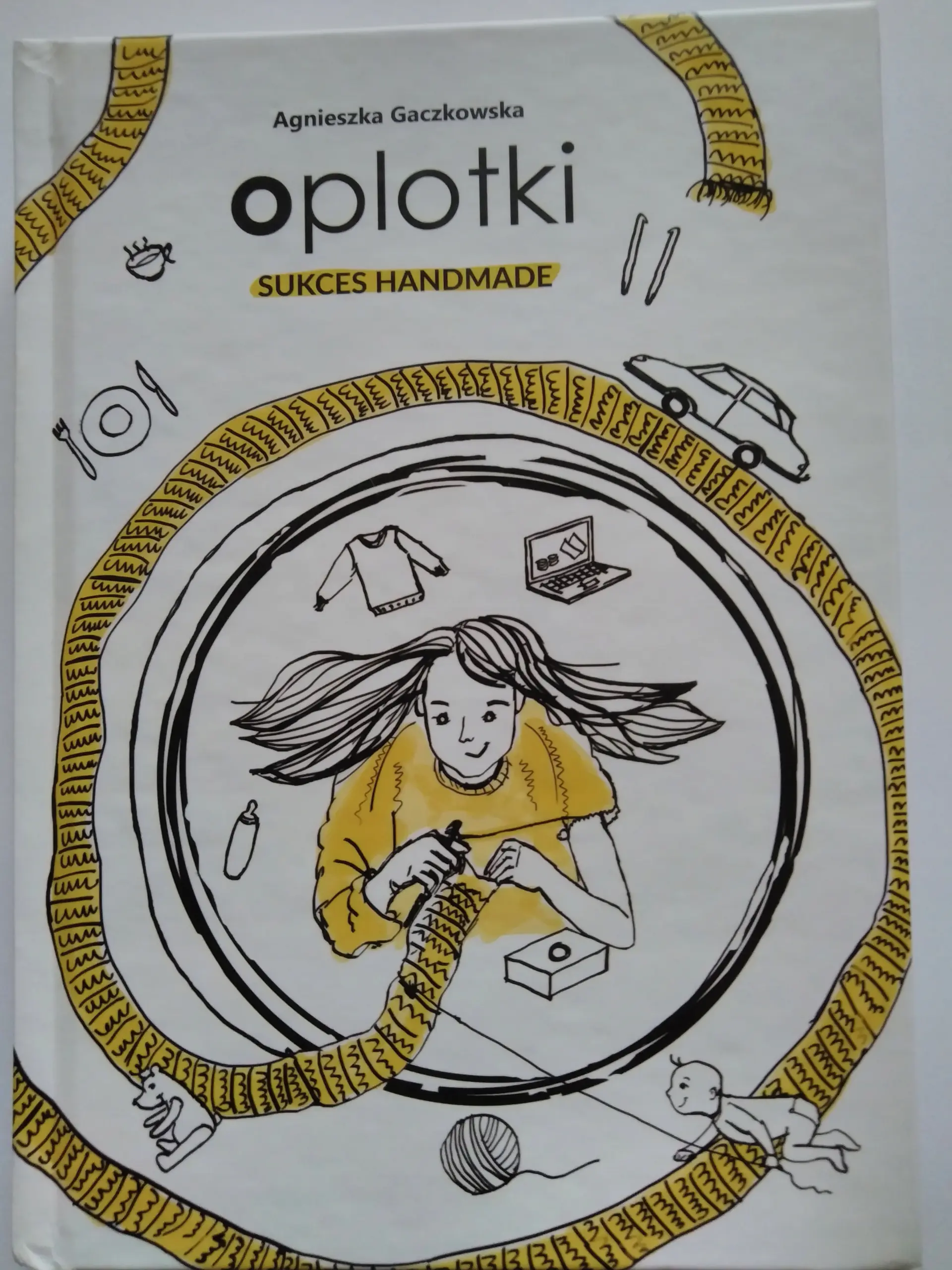 Książka - Oplotki Dedykacja autorki