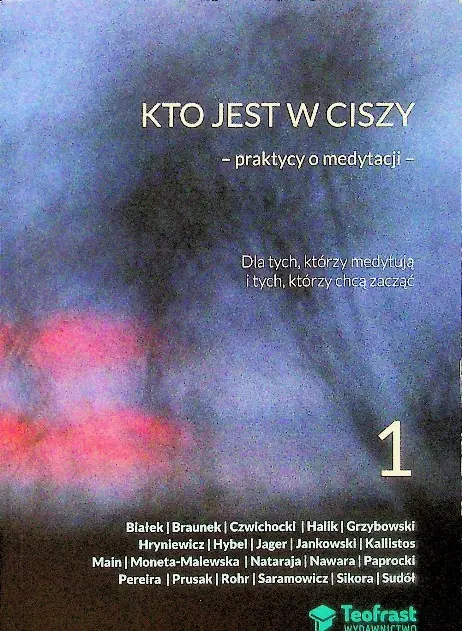 Książka - Kto jest w ciszy Tom 1