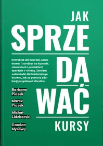 Książka - Jak Sprzedawać Kursy