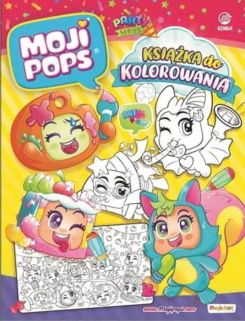 Moji Pops Książka do Kolorowania