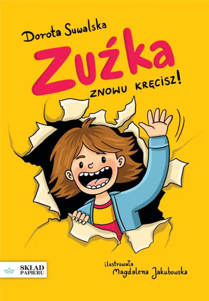 Książka - Zuźka. Znowu kręcisz!