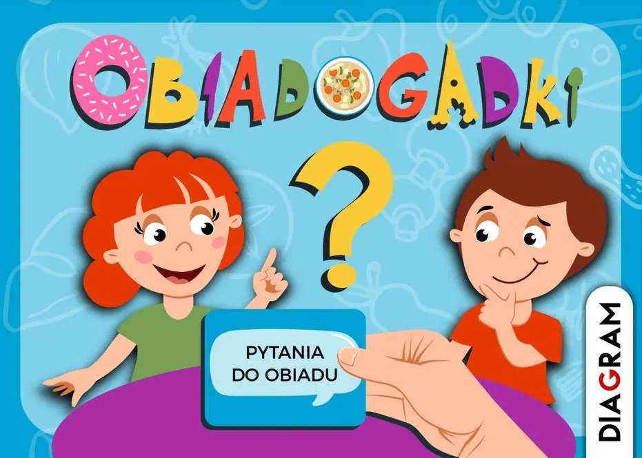 Książka - Obiadogadki. Pytania do obiadu
