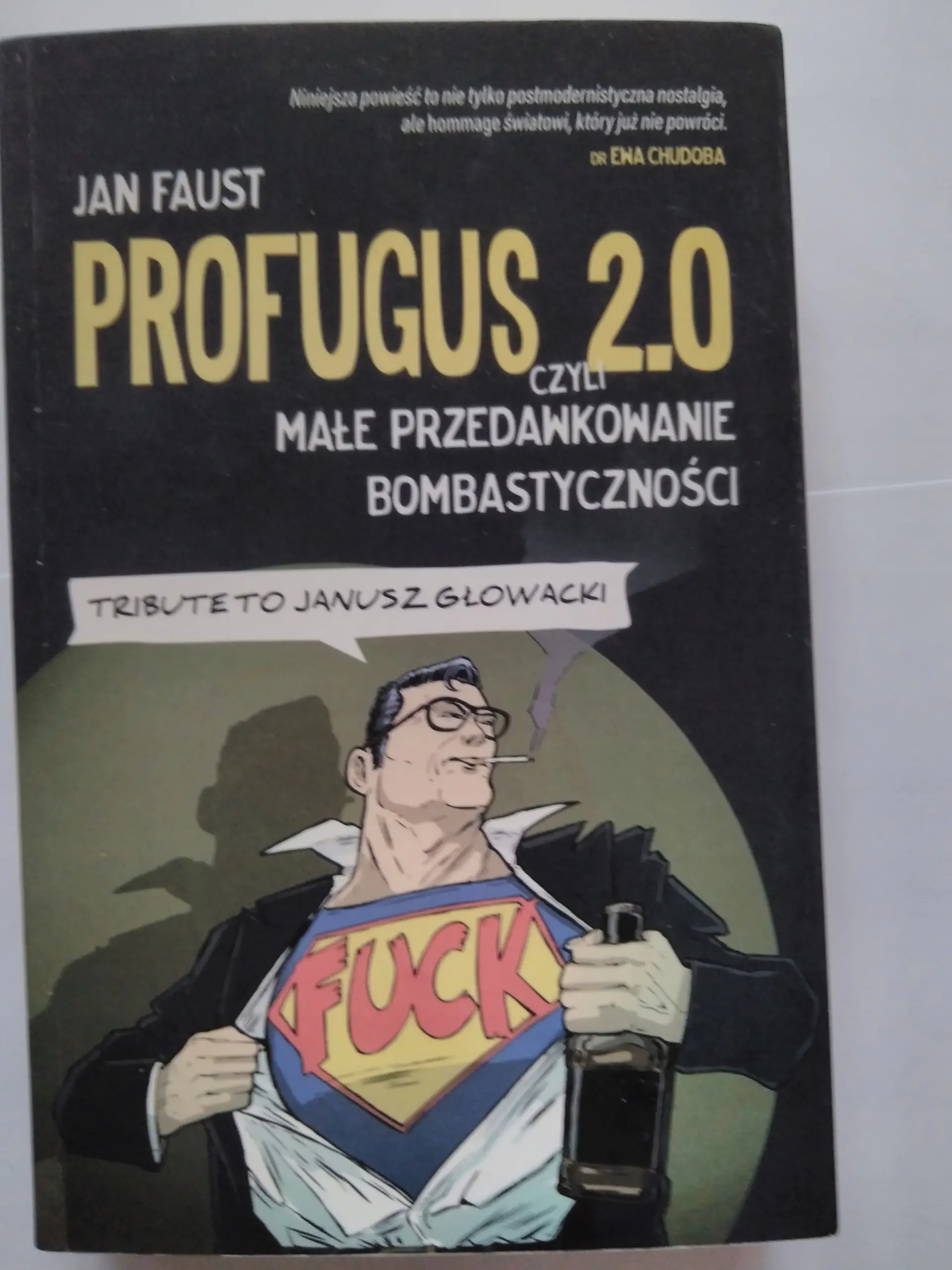 Książka - Profugus 2.0 czyli małe przedawkowanie bombastyczności