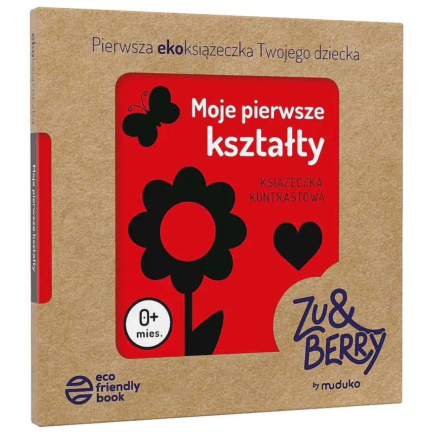 Książka - Moje pierwsze kształty. Książeczka kontrastowa
