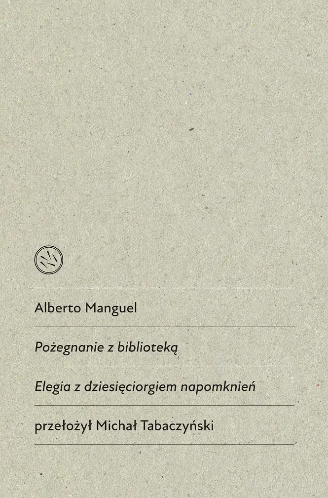 Książka - Pożegnanie z biblioteką. Elegia z dziesięciorgiem napomknień