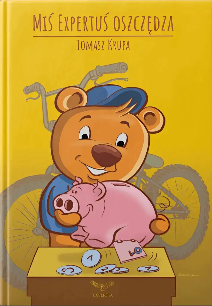 Książka - Miś Expertuś Oszczędza