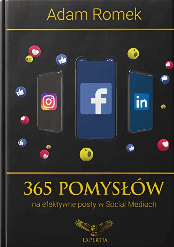 Książka - 365 pomysłów na efektywne posty w Social Mediach