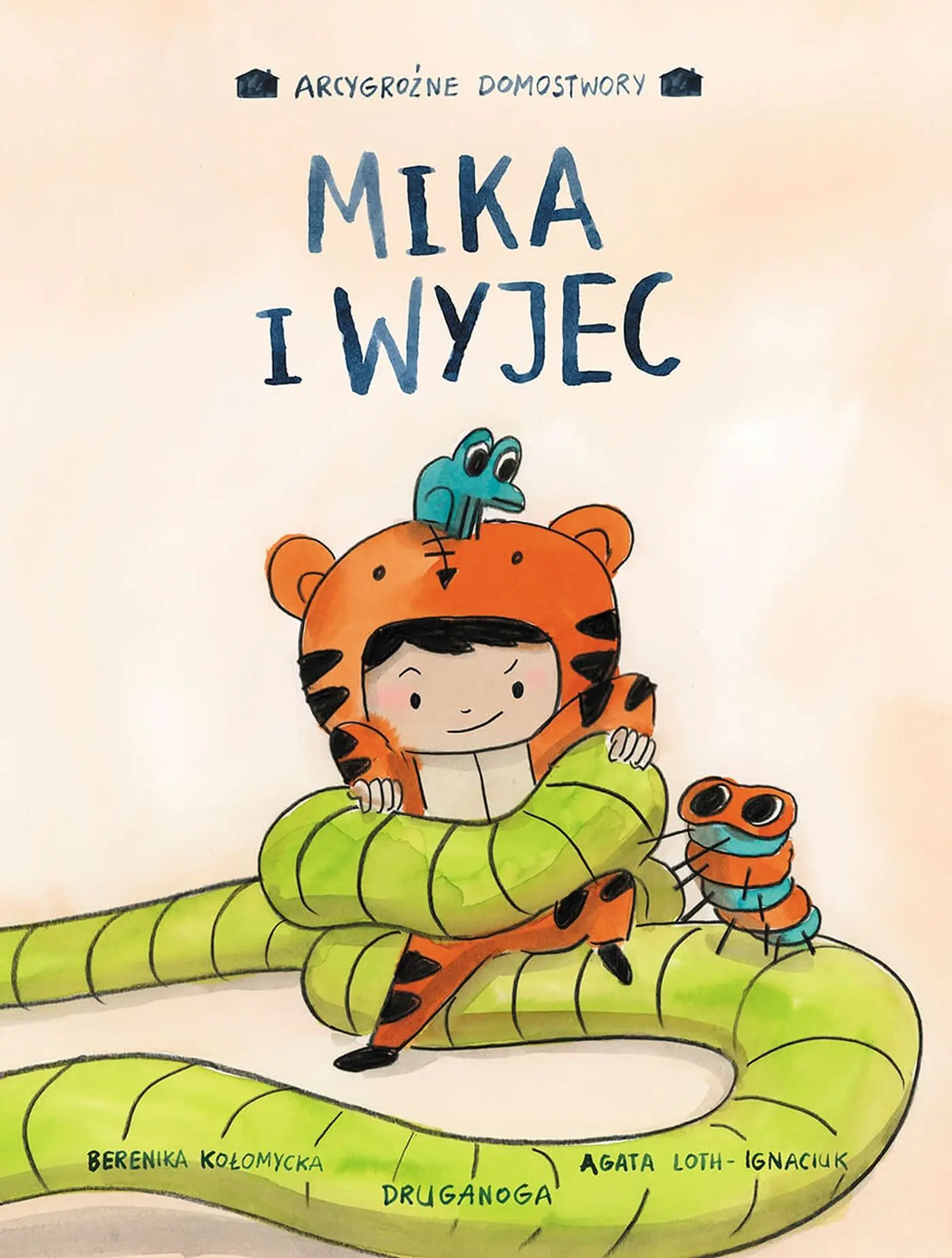 Książka - Mika i wyjec. Arcygroźne domostwory