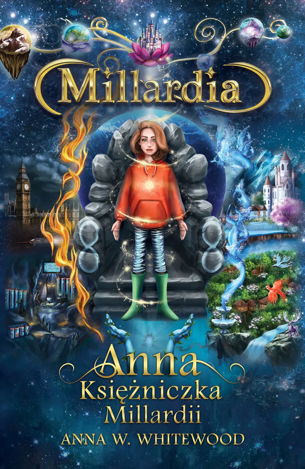 Książka - Millardia: Anna Księżniczka Millardii