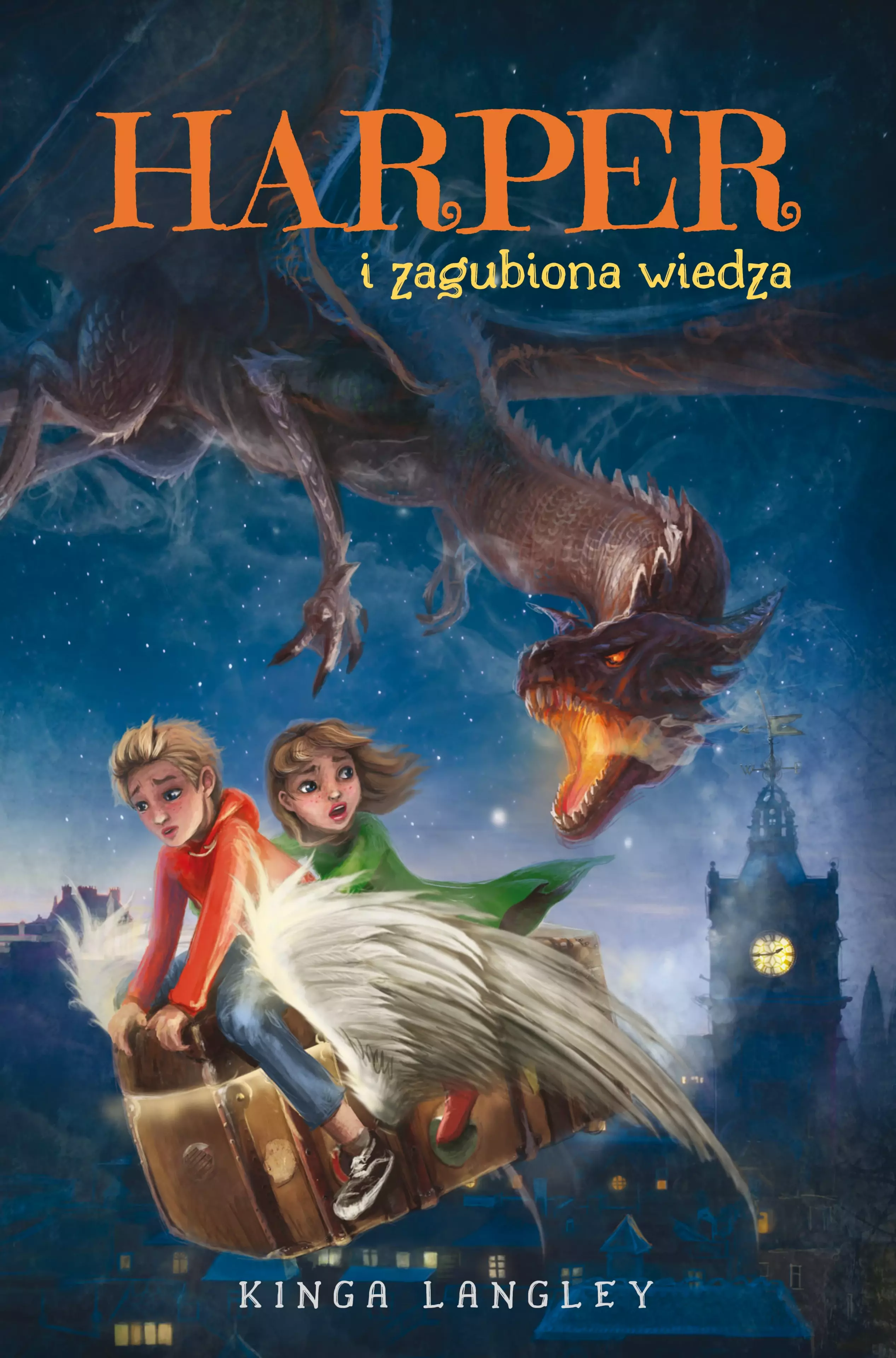 Książka - Harper i zagubiona wiedza