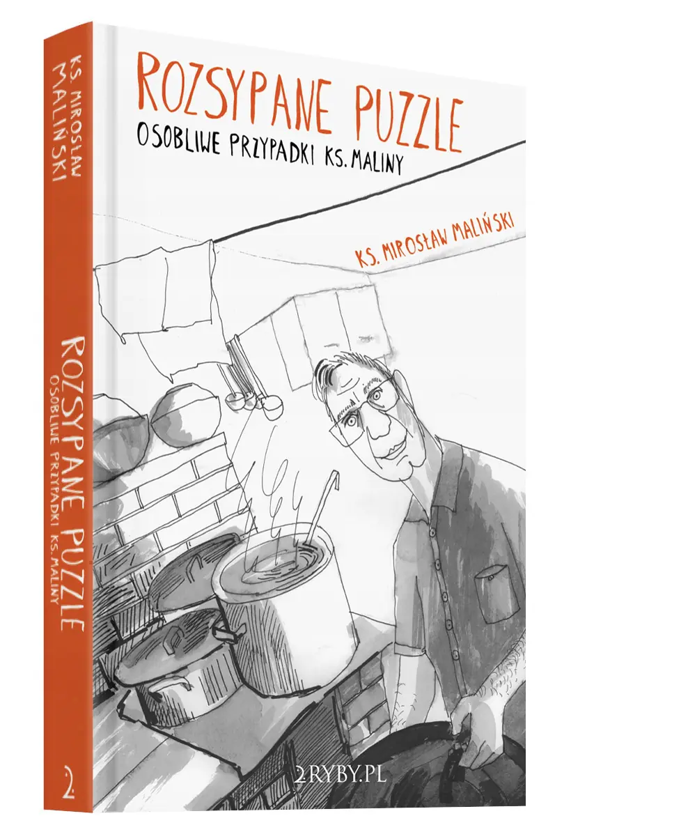 Książka - Rozsypane puzzle. Osobliwe przypadki ks. Maliny