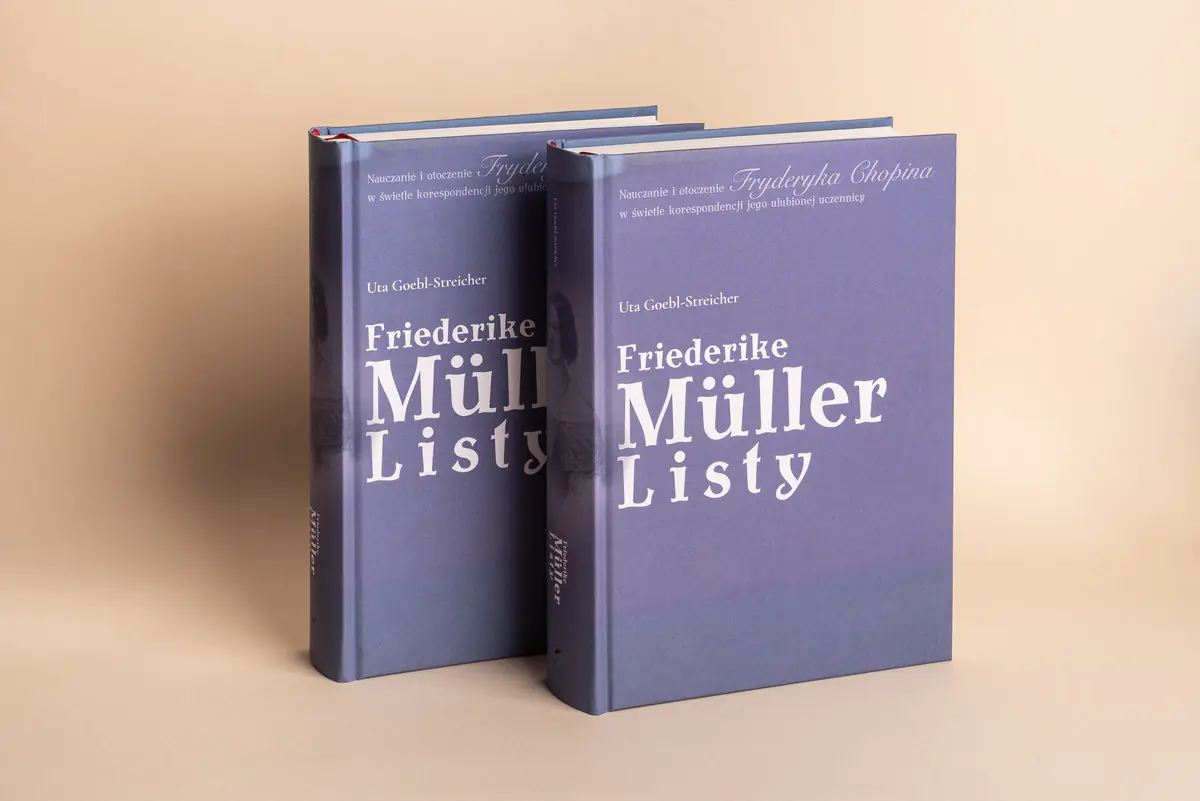 Książka - Friederike Müller: listy z Paryża 1839-1845. Nauczanie i otoczenie Fryderyka Chopina