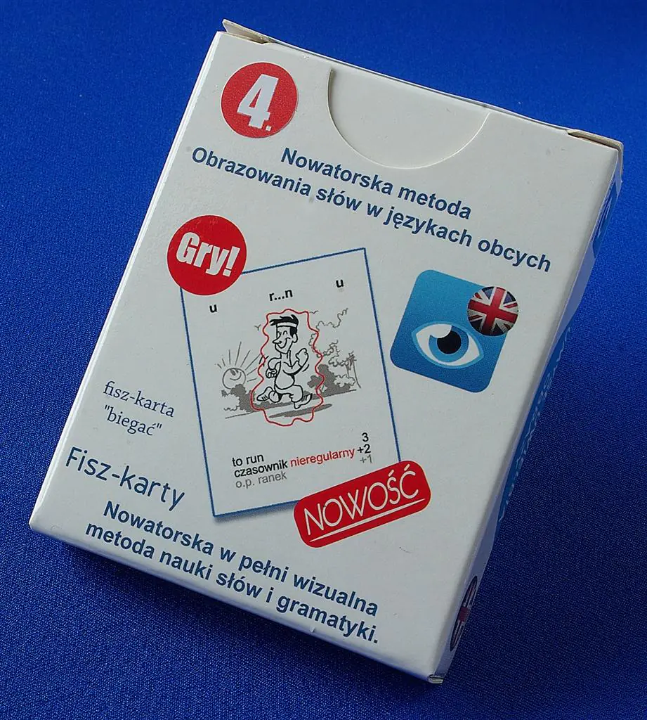 Książka - iM-Words Mini-fiszki 4 - angielski 50 szt.