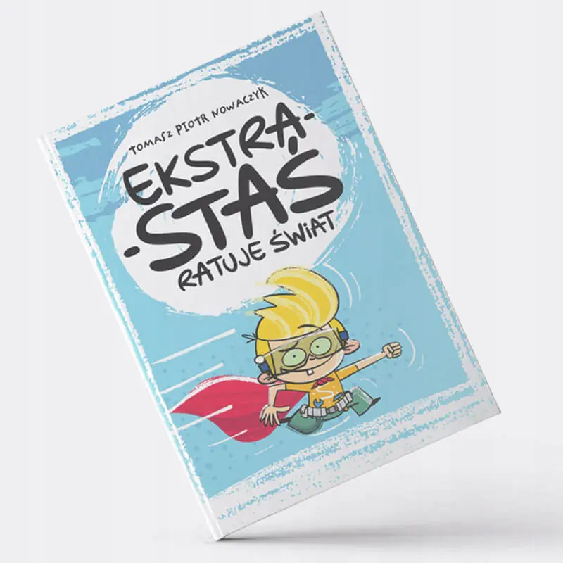 Książka - Ekstra-Staś ratuje świat