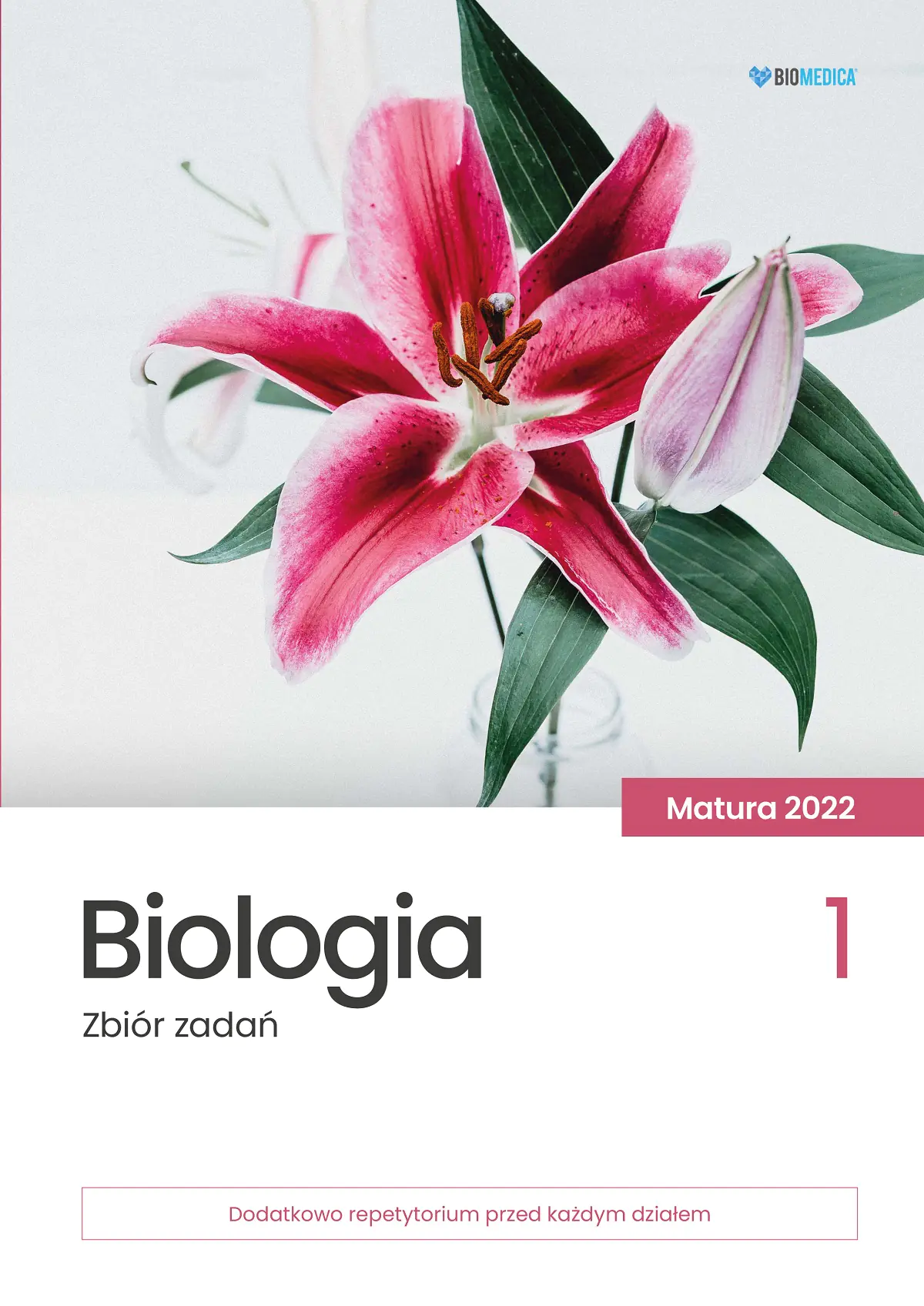 Książka - Biologia. Zbiór zadań. Matura 2022. Tom 1