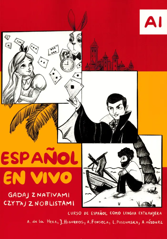 Książka - Espanol En Vivo Gadaj z Nativami Czytaj z Noblistami /poziom A1
