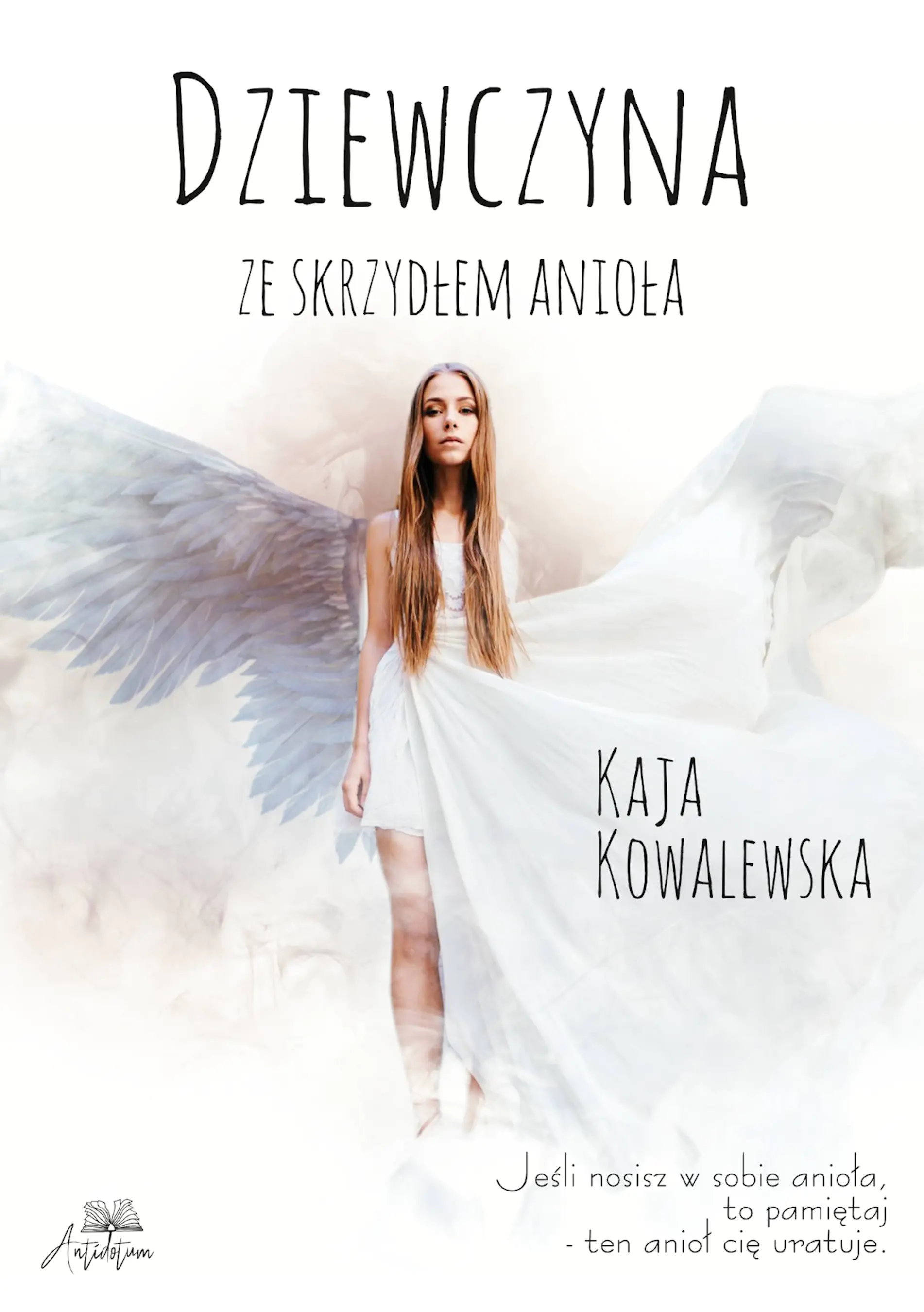 Książka - Dziewczyna ze skrzydłem anioła