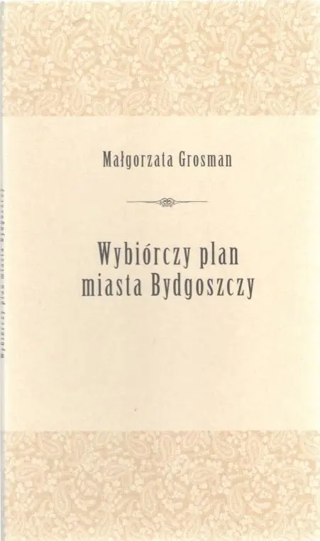 Książka - WYBIÓRCZY PLAN MIASTA BYDGOSZCZY