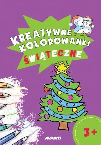 Książka - Kreatywne kolorowanki. Świąteczne
