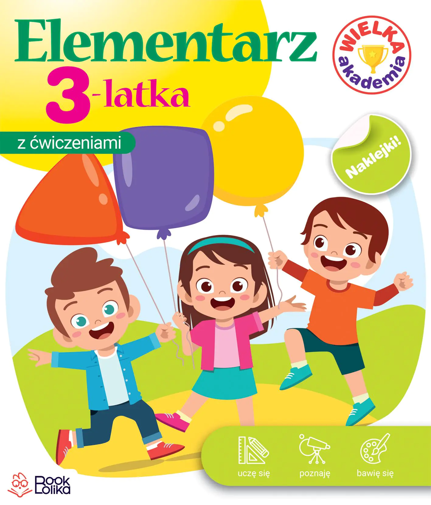 Książka - Wielka Akademia. Elementarz 3 latka