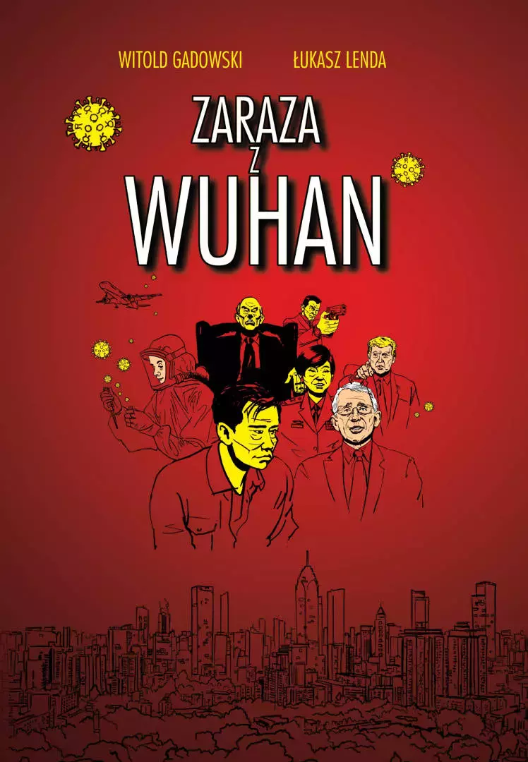 Książka - Zaraza z Wuhan