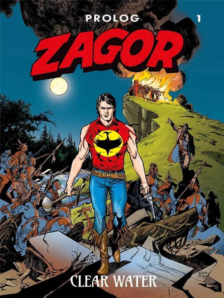 Książka - Clear Water. Zagor. Prolog. Tom 1