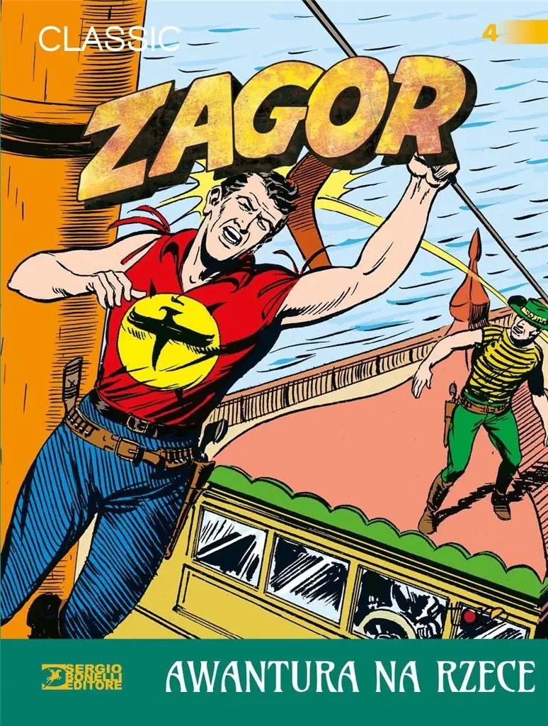 Książka - Awantura na rzece. Zagor Classic. Tom 4