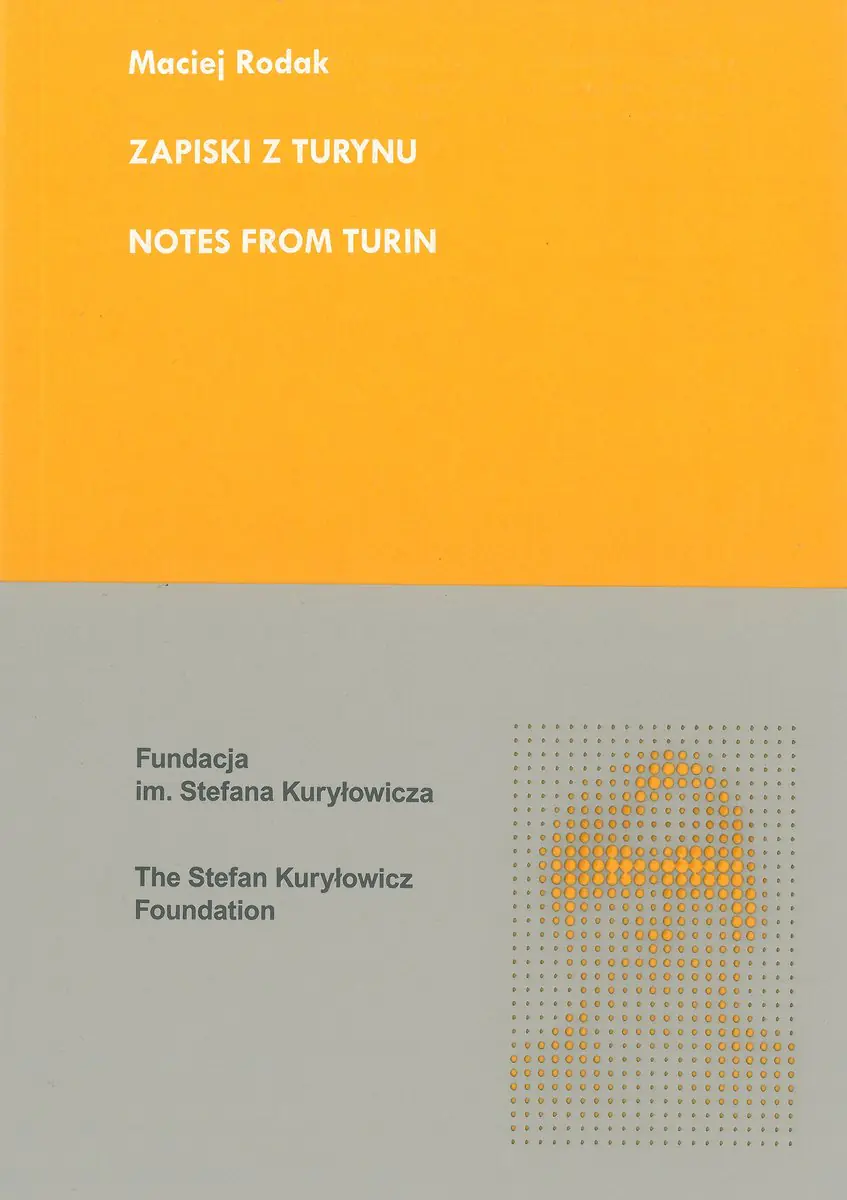 Książka - Zapiski z Turynu. Notes from Turin
