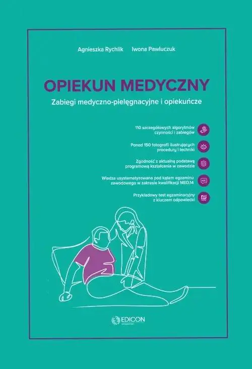 Książka - Opiekun medyczny. Zabiegi medyczno-pielęgnacyjne