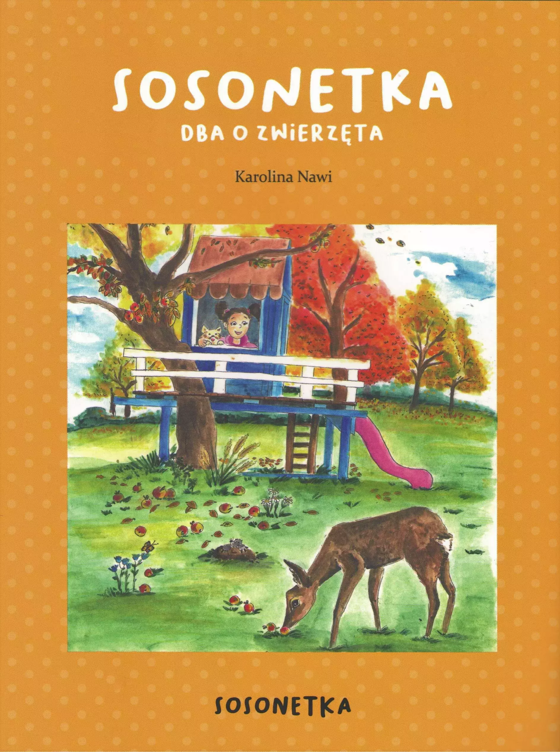 Książka - Sosonetka dba o zwierzęta