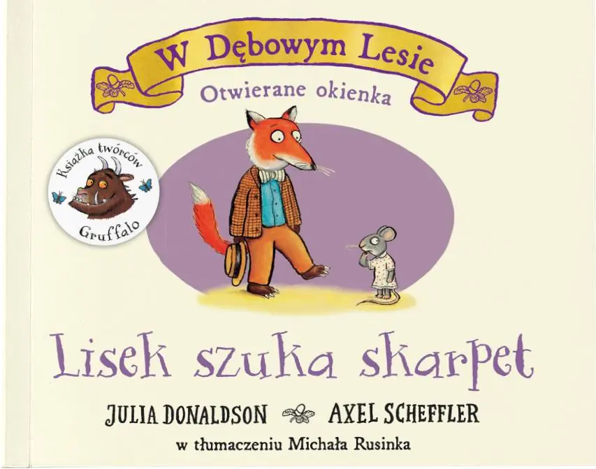 Lisek szuka skarpet. W Dębowym Lesie