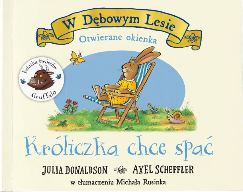 Króliczka chce spać. W Dębowym Lesie