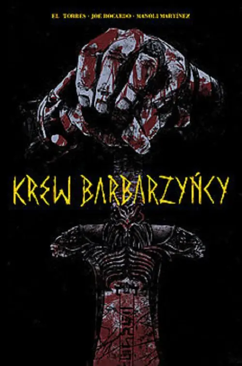 Książka - Krew Barbarzyńcy