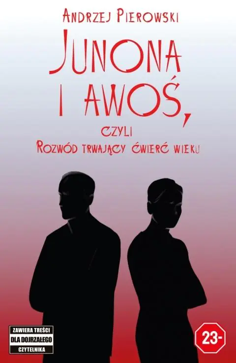 Książka - Junona i awoś, czyli Rozwód trwający ćwierć wieku