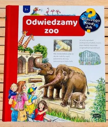Książka - Odwiedzamy zoo