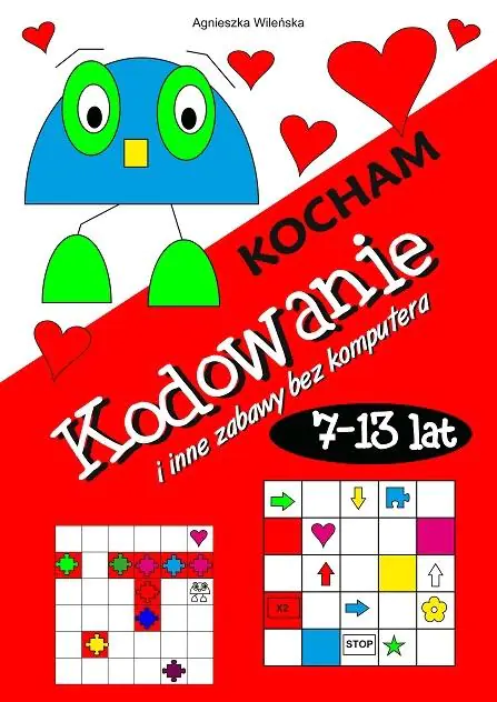 Książka - Kocham kodowanie i inne zabawy bez komputera 7-13