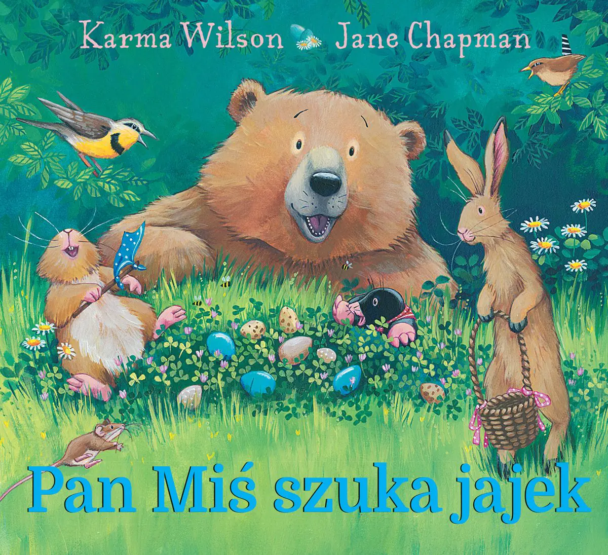 Książka - Pan Miś szuka jajek
