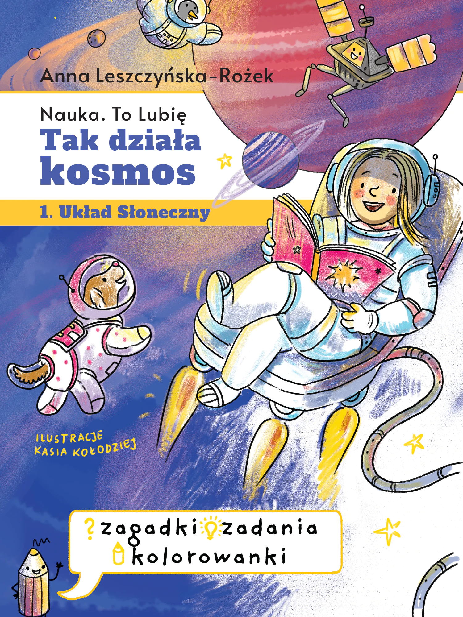 Książka - Tak działa kosmos. Zeszyt zabaw